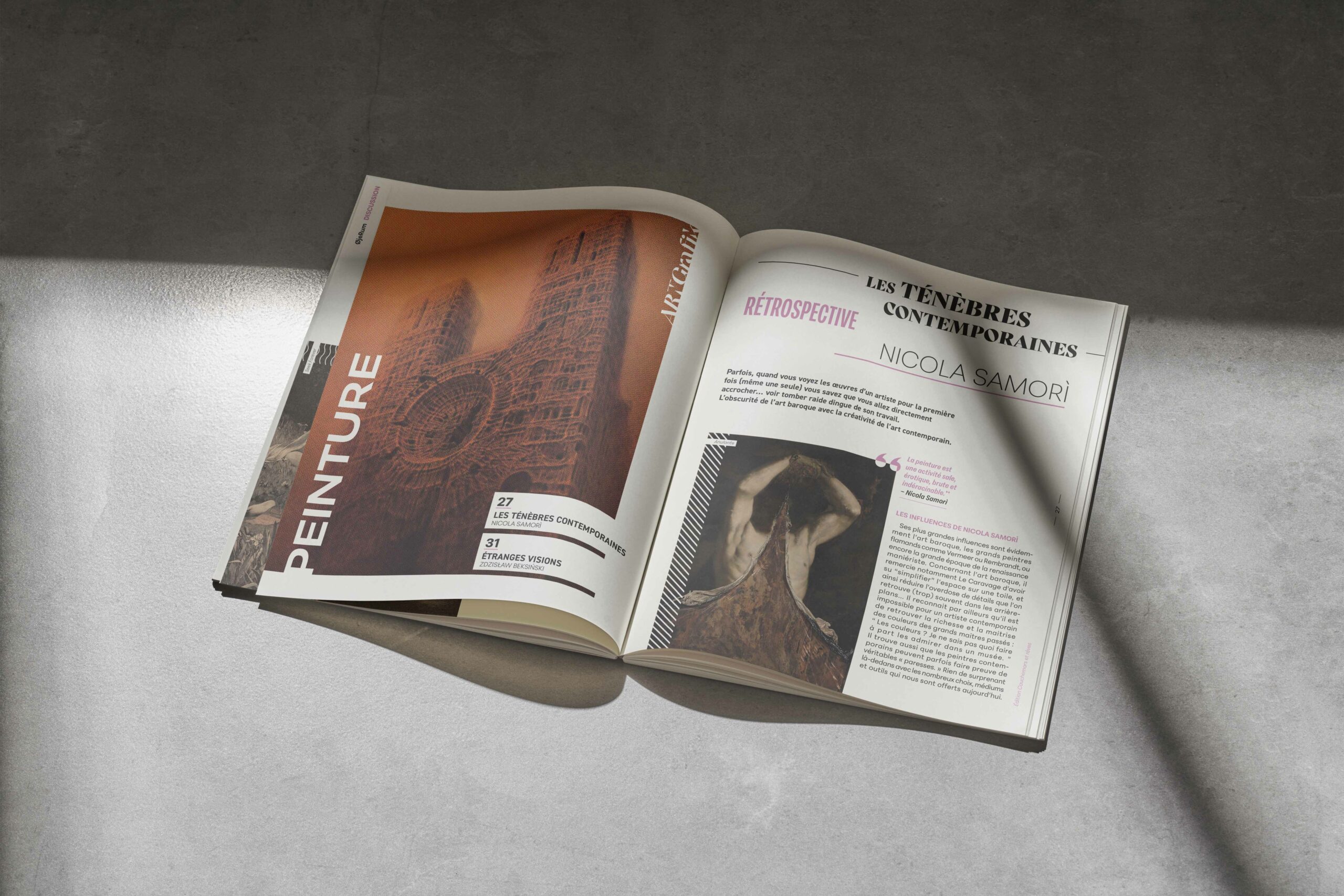 Revue Artgrafik ouverte