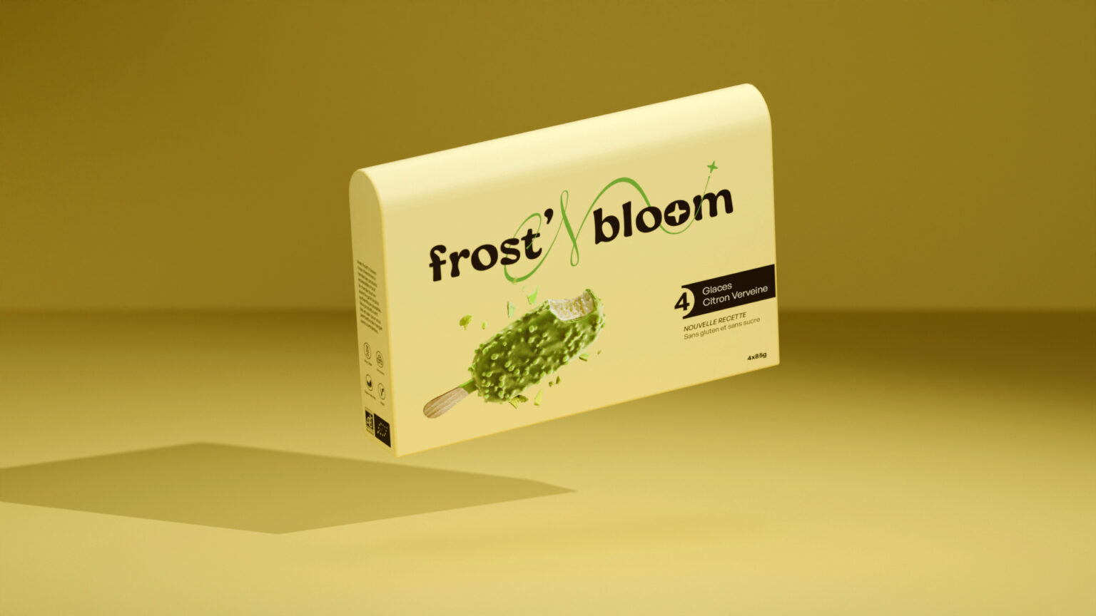 Packaging Frost'N Bloom jaune