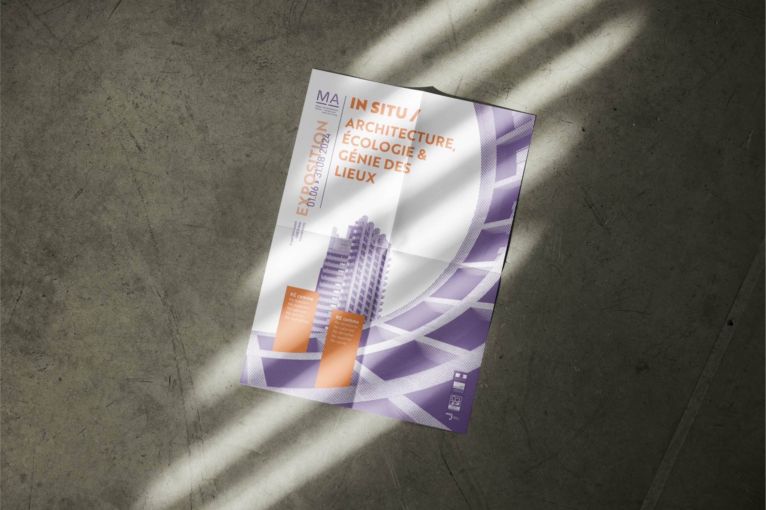 Mockup de l'affiche In Situ